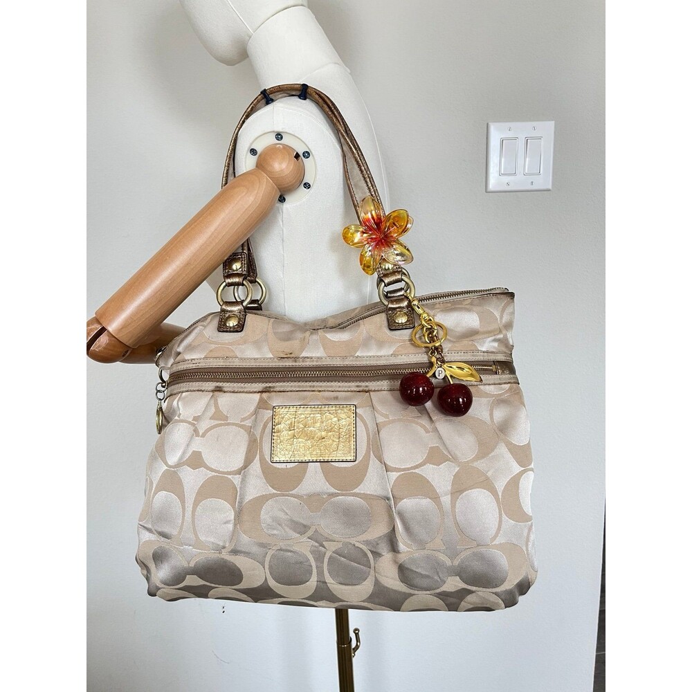 Coach Signature C Monogram Shoulder Bag